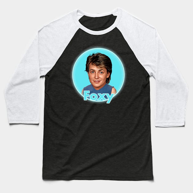 Michael J. Fox Baseball T-Shirt by Zbornak Designs